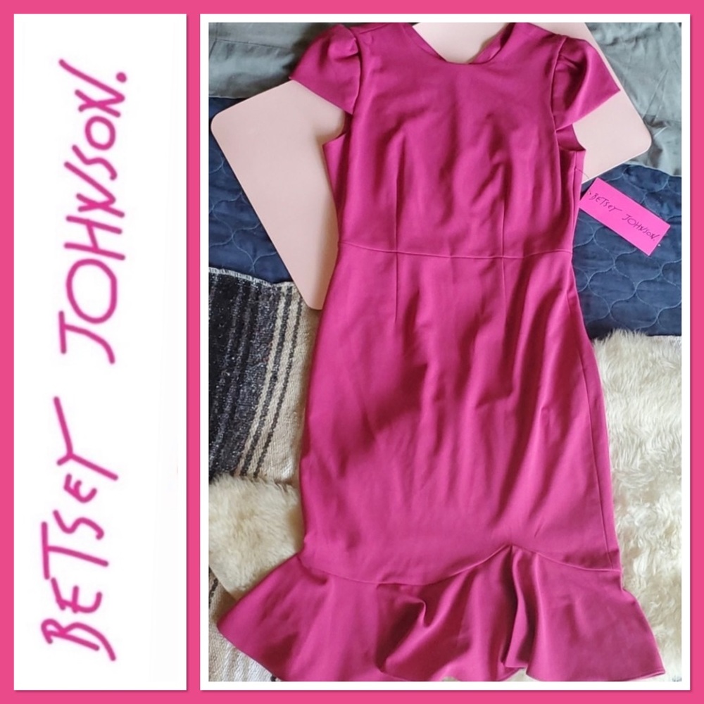 NWT Betsey Johnson Pink Dress